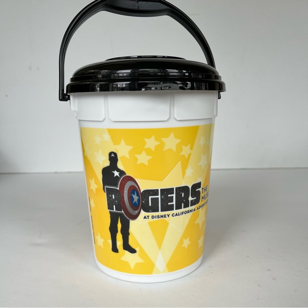 Disneyland Rogers the Musical Collectible Popcorn Bucket